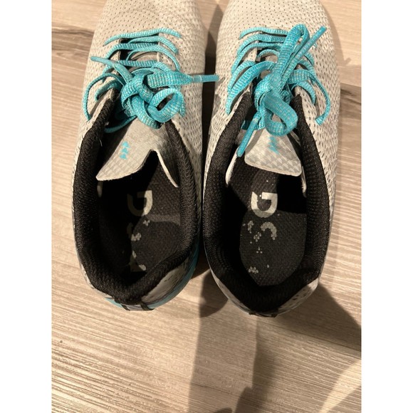 DSG Soccer Kids Cleats Speed Viper - Size 2 Gray/Teal - Picture 7 of 8